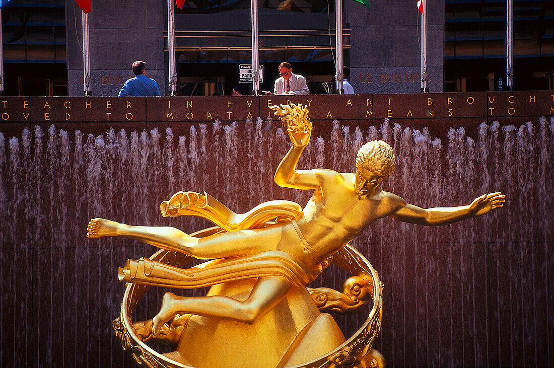 Rockefeller Center, 5th Avenue, Manhattan NYC, USA