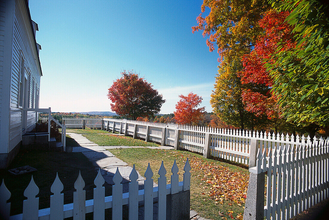 Gemeinschafts-Haus, Shaker Village, Canterbury, New Hampshire, USA