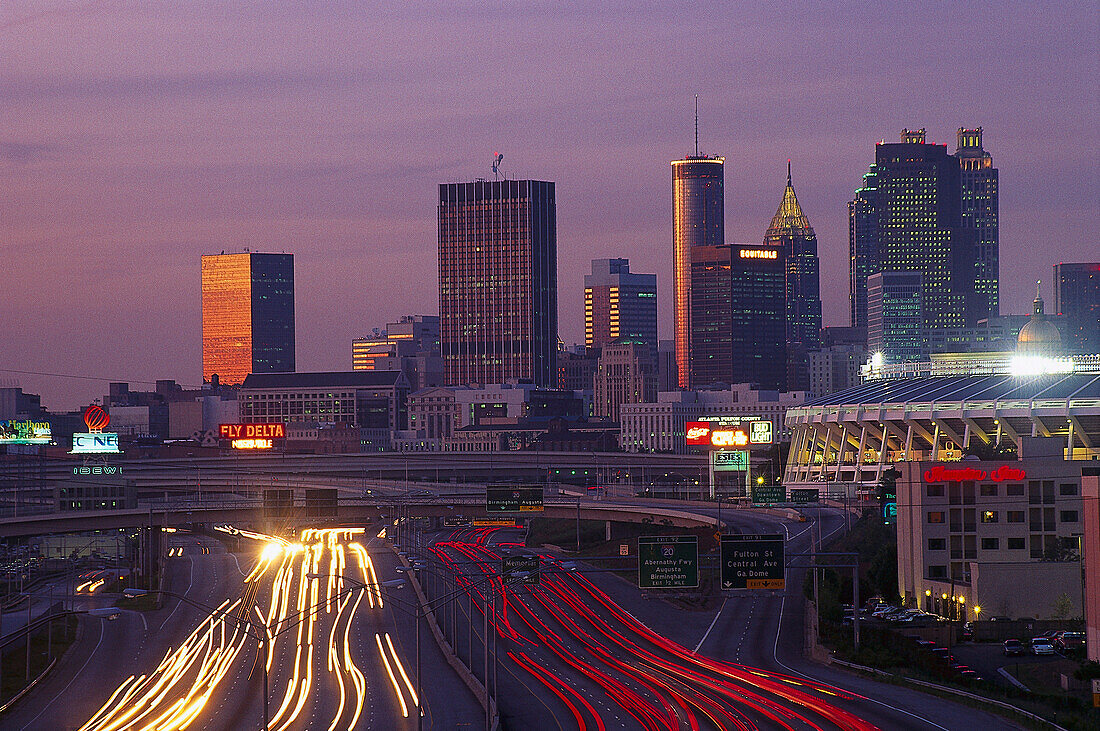 Skyline, Downtown, Atlanta Georgia, USA