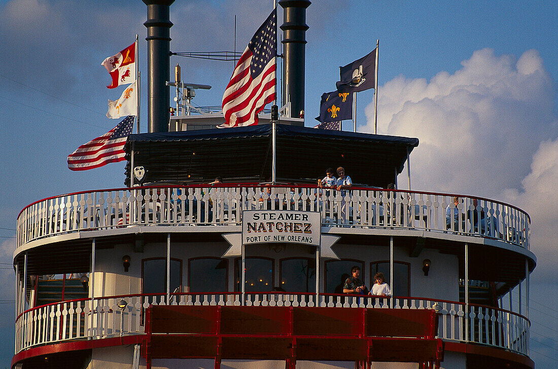 Paddle wheel steamer, MIssisippi, New Orleans Louisiana, USA