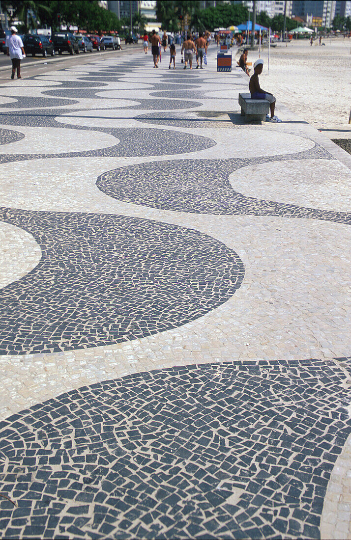 Promenade, Rio de Janeiro, Brasilien