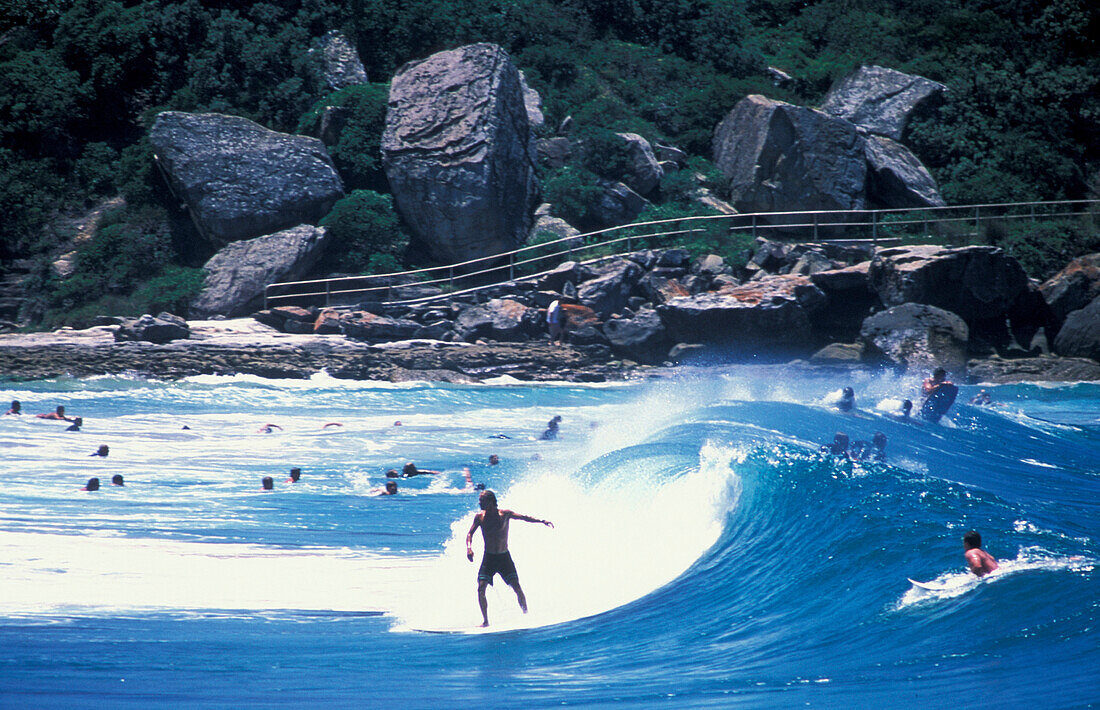 Surfer-Freshwater Beach, Sydney, NSW Australien