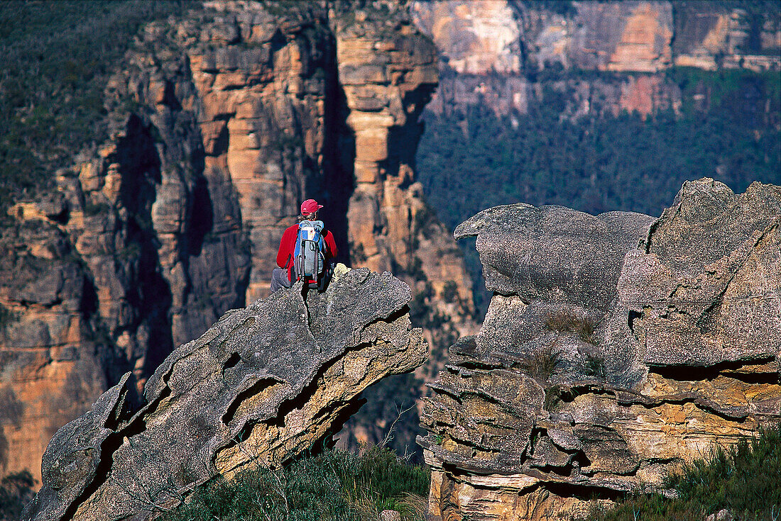 Lockey Pylon, Grose Valley, Blue Mountains, New South Wales Australia