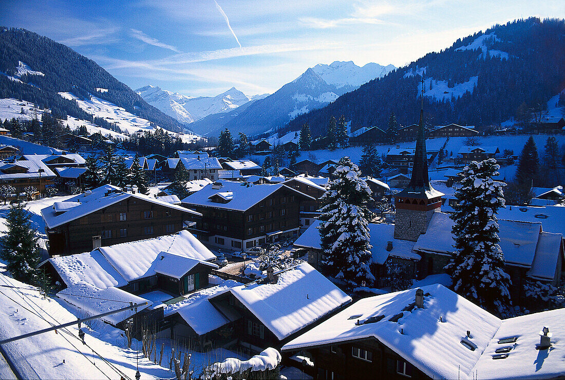 Gstaad, Ski Region Gstaad Switzerland