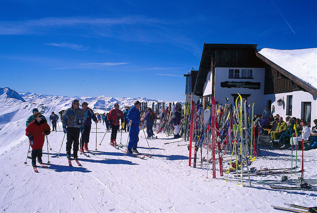 Restaurant Steinbergkogel, Ski Region Kitzbuehel Tyrol, Austria