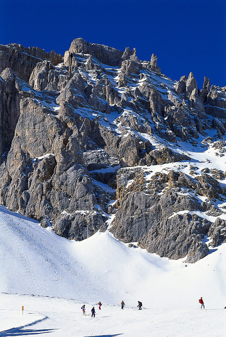 Slope, Meierl Abfahrt, Jungfrau Ski Region, Bernese Oberland Switzerland