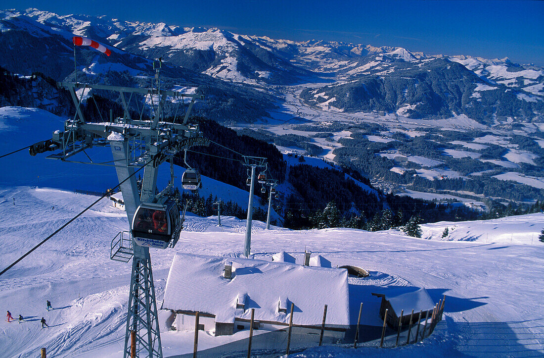 Skigebiet Kitzbuehel, Austria