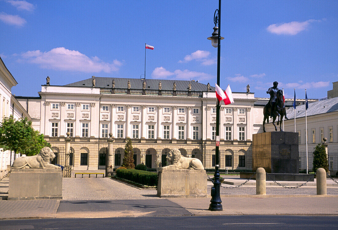 Radziwill Palais, Sitz des Präsidenten, Warschau, Polen