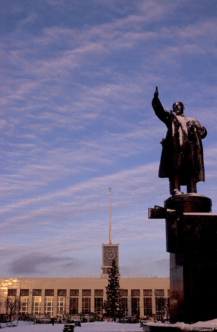 Lenin, Finland Station, St. Petersburg Russia