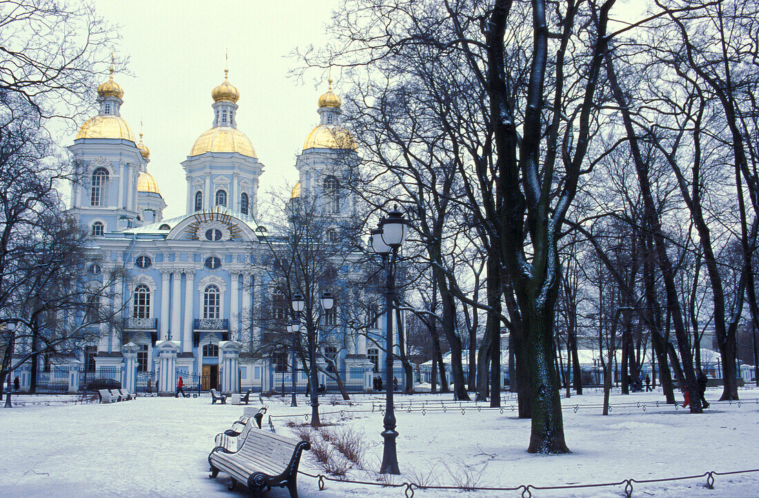 Nikolski Marine Cathedral, St. Petersburg Russia