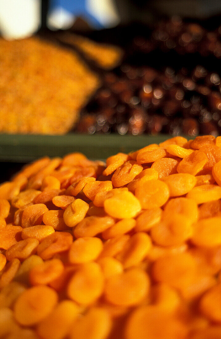 Nuts and dates, Jemaa El Fna, Marrakesh Morocco