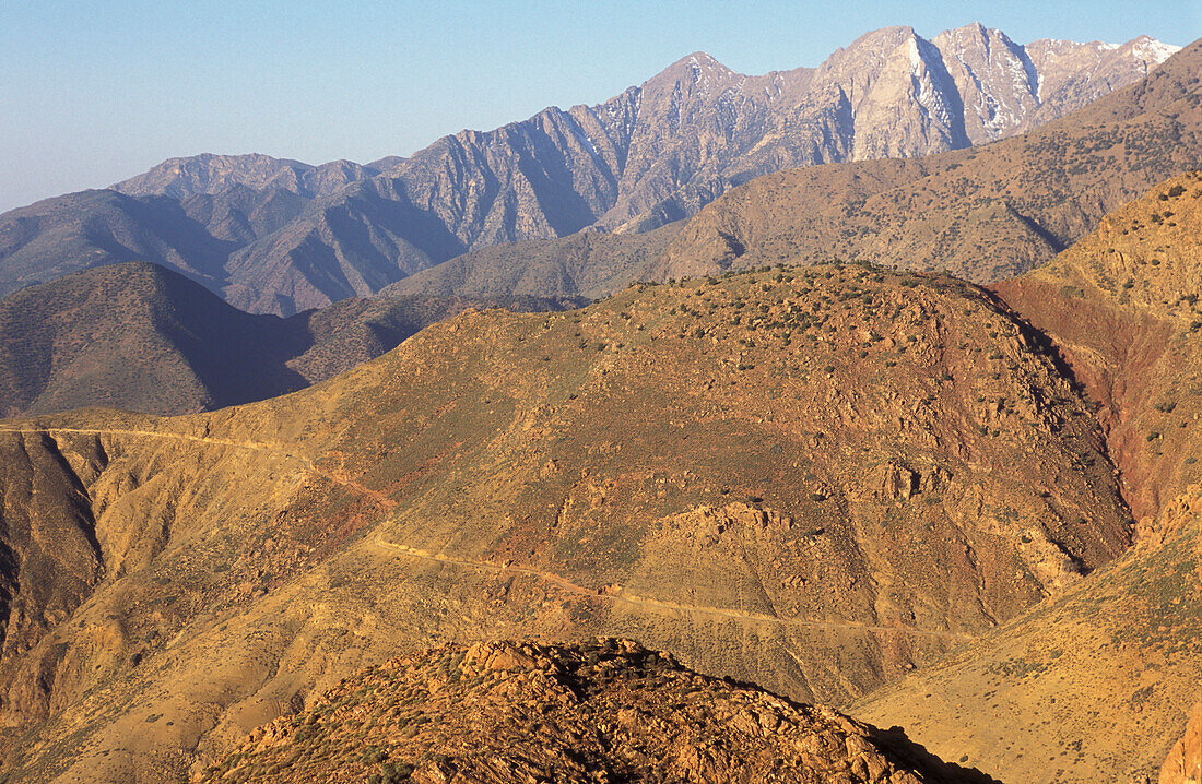 Tizi-n-Tichka pass, High Atlas Mountains, Morocco