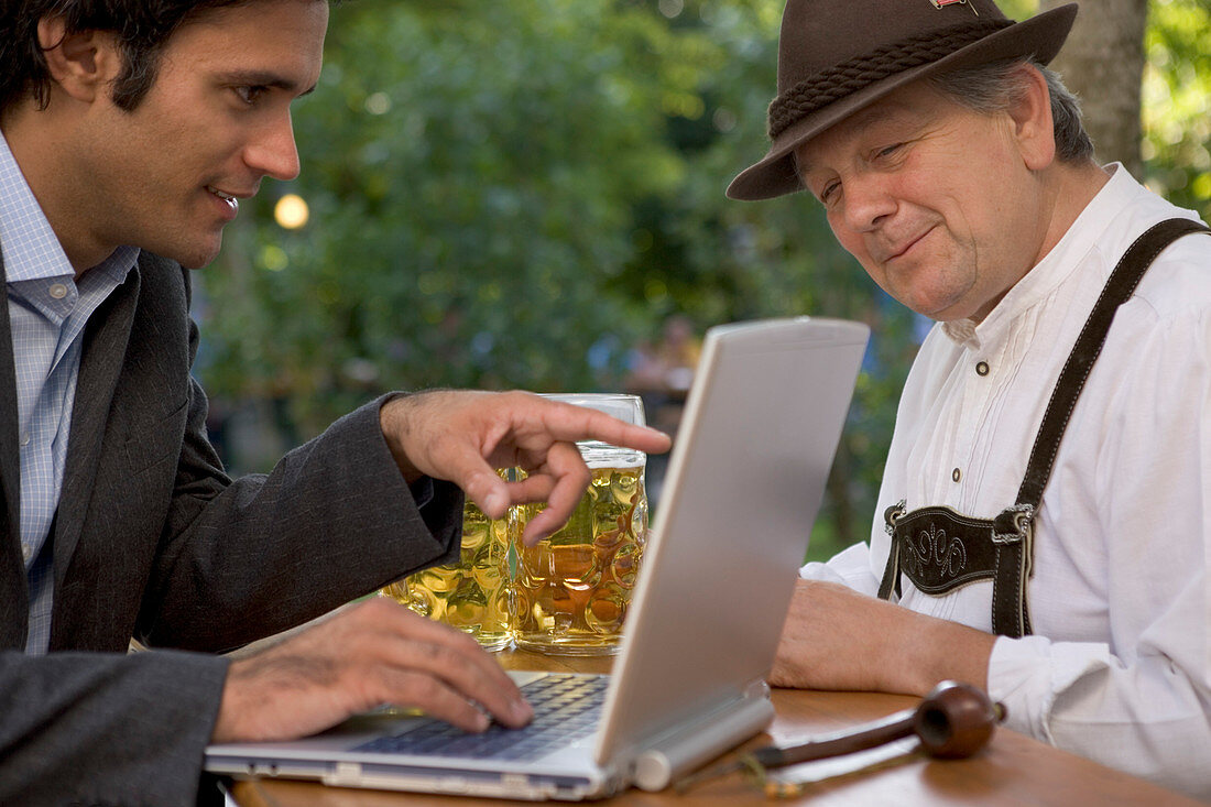 Bavarian man and businessman, Starnberger See Bavaria, Germany