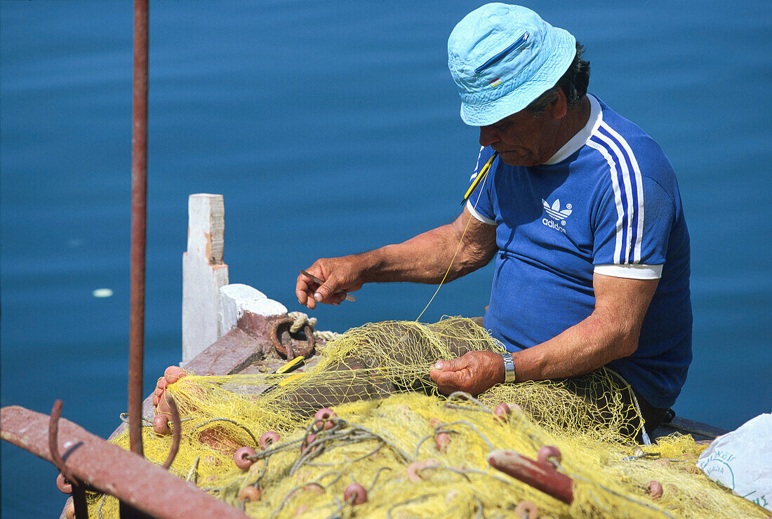 Im Hafen von Chania, Kreta Griechenland