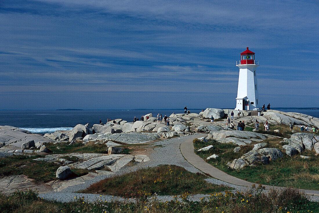 Lighthouse, Peggys Cove Prov. Nova Scotia, Canada