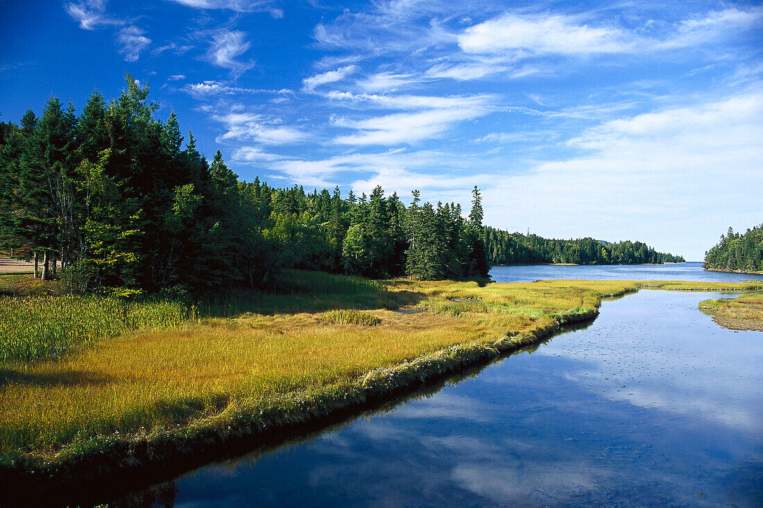 River, Cap Breton Island, Prov. Nova Scotia Canada