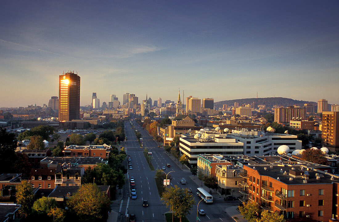 Ausblick über Montreal, Skyline, Quebec, Kanada