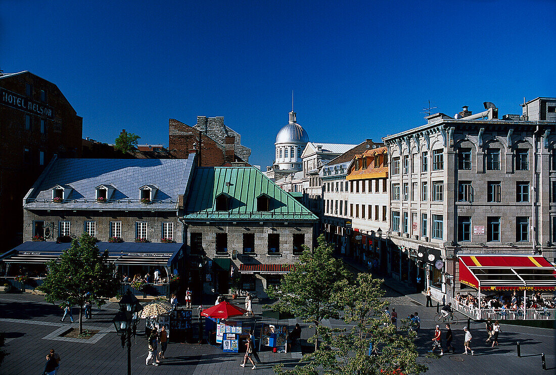 Place Jacques Cartier, Old Town, Montreal Prov. Quebec, Canada