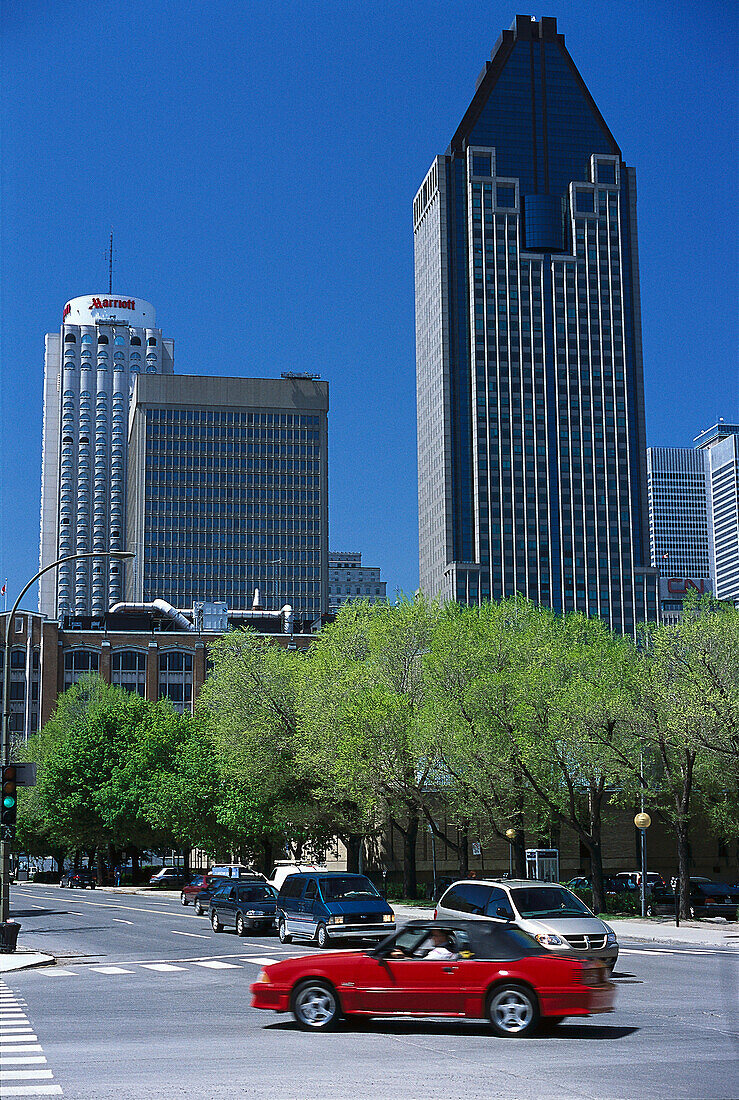 High-rise building, City, Montreal Prov. Quebec, Canada