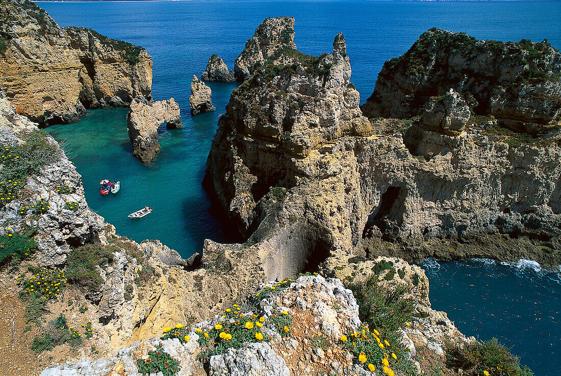 Steilkueste, Ponta da Piedade, b.Lagos, Algarve Portugal