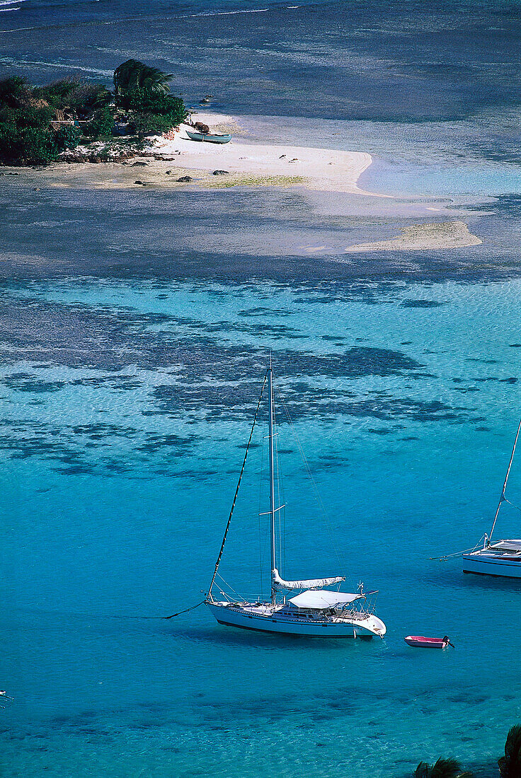 Segelboot, Union Island, St. Vincent, Grenadinen