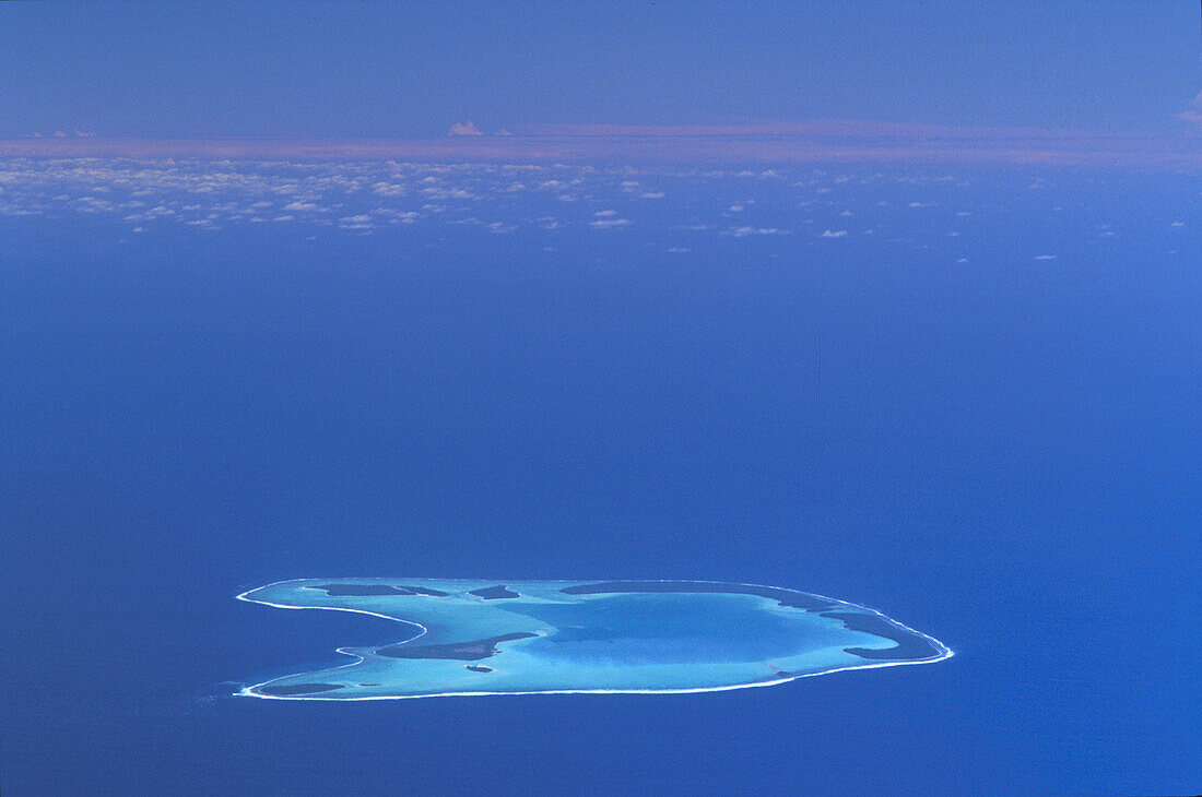Tetiaroa, Insel Marlon Brandos, noerdl. Tahiti Franzoesisch Polynesien
