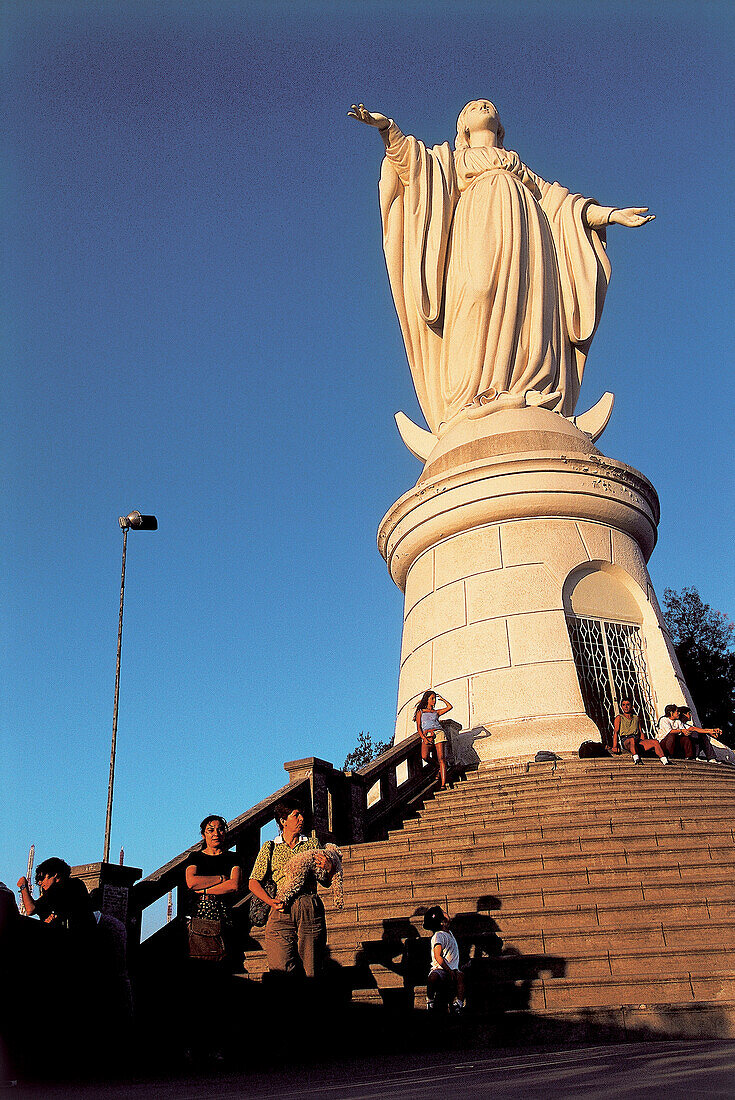 Virgen del Cerro San Cristobal, Santiago de Chile Chile