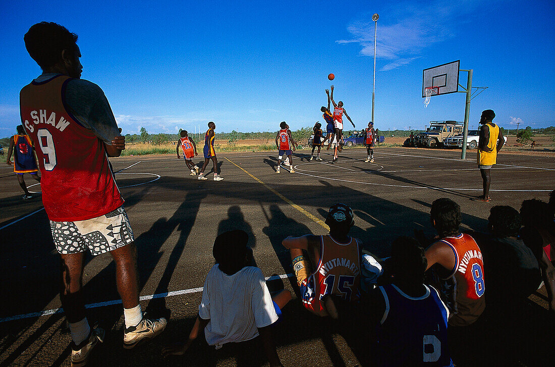 Basketball, Aboriginal Communities, Fitzroy Crossing, Highway 1 Australia