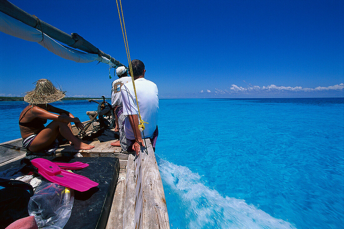 Boat trip, Maternwe, Zansibar, Tanzania