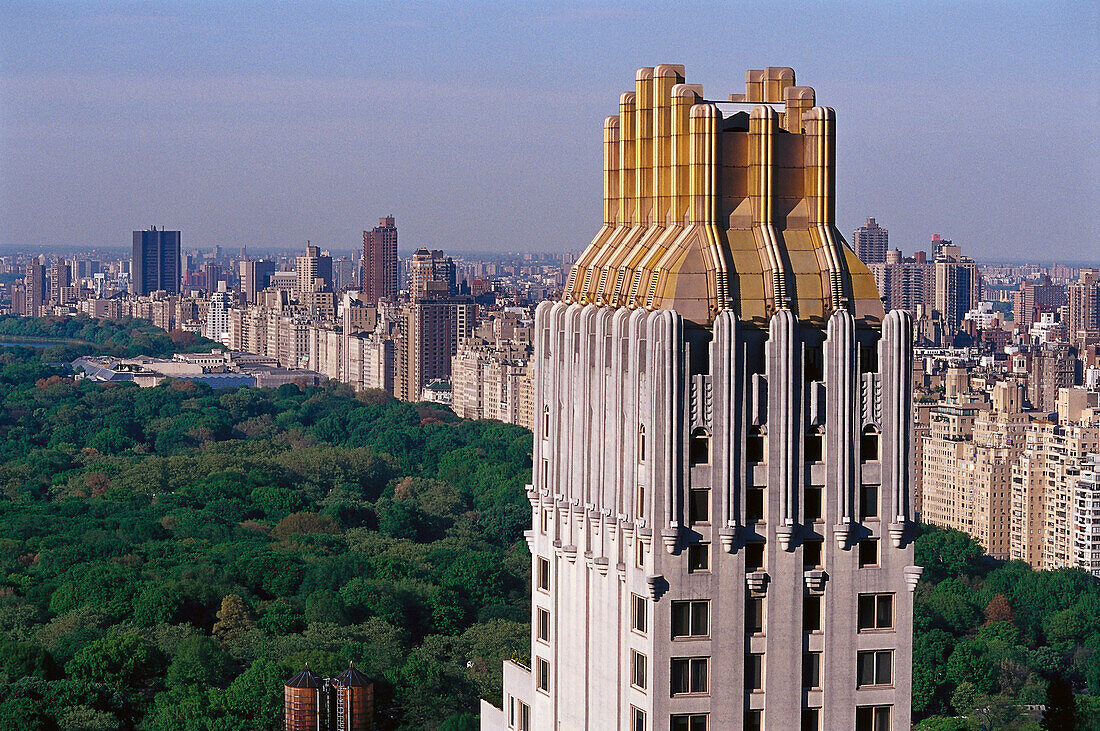 Blick auf den Central Park, Manhattan, New York, USA