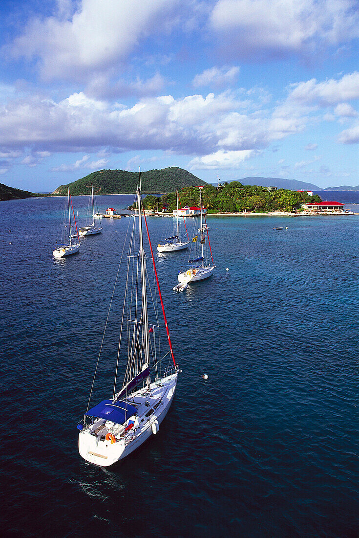 Marina Cay near Tortola, British Virgin Island Caribbean
