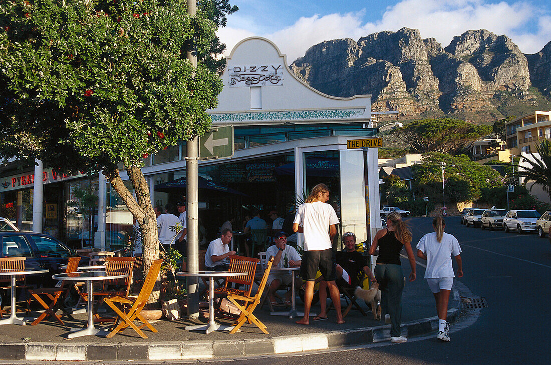 Street cafe, Camps Bay, Cape Town South Africa