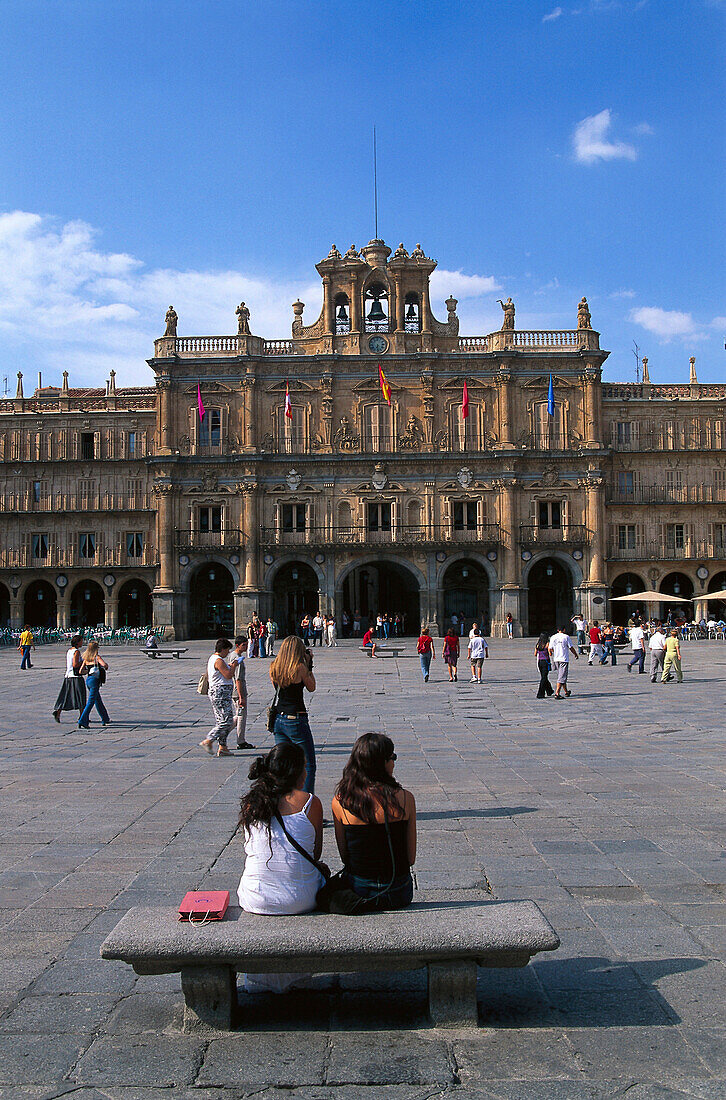 Plaza Mayor, Salamanca, Castilla Spain