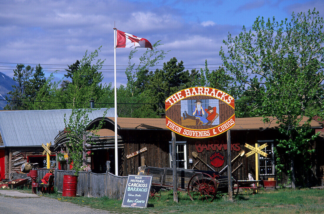 Shop in Carcross Town, Carcross Town, Yukon Territory, Canada