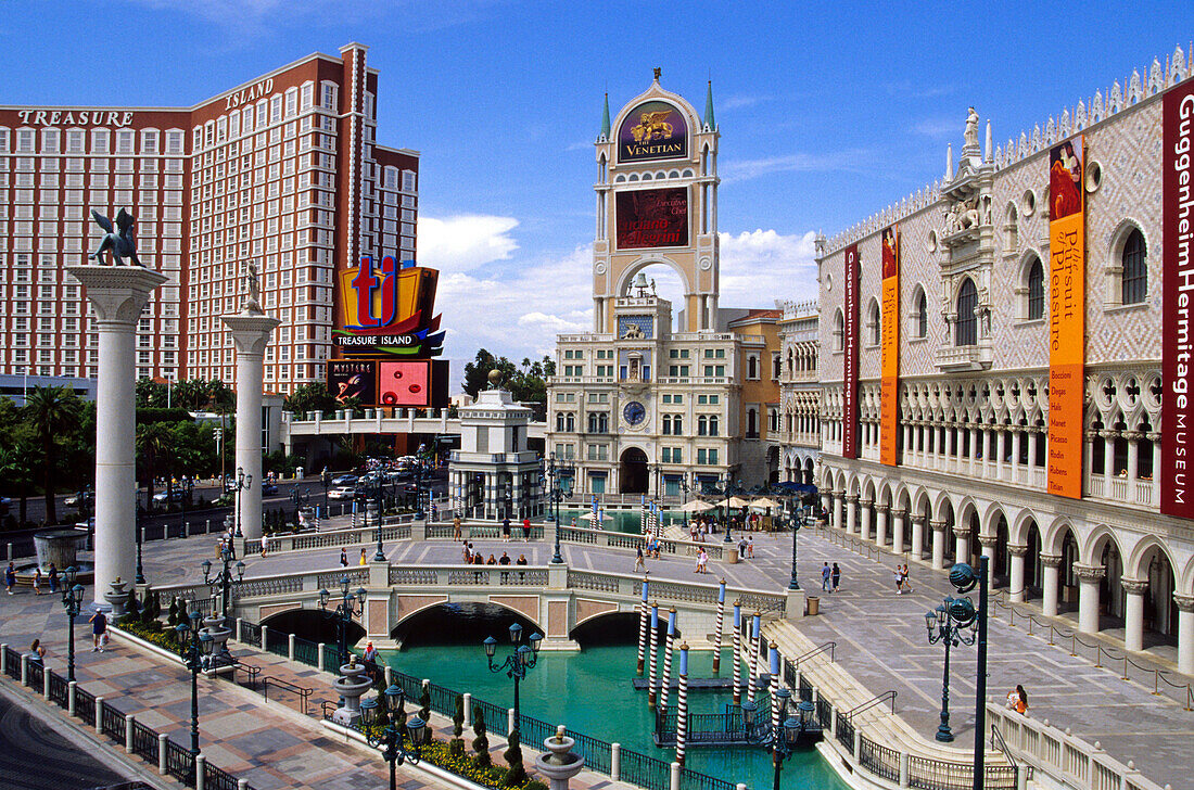 The Venetian, The Venetian Hotel and Casino, Las Vegas Boulevard, Las Vegas, Nevada, USA, America