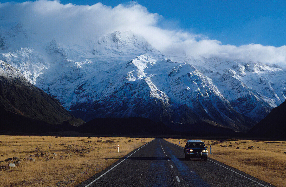 Mount Cook Nationalpark, Suedinsel Neuseeland