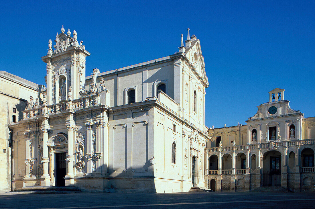 Piazza del Duomo, Lecce, Apulien, Italien