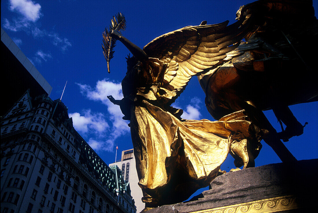 Plaza Hotel, Grand Army Plaza, Manhattan New York, USA