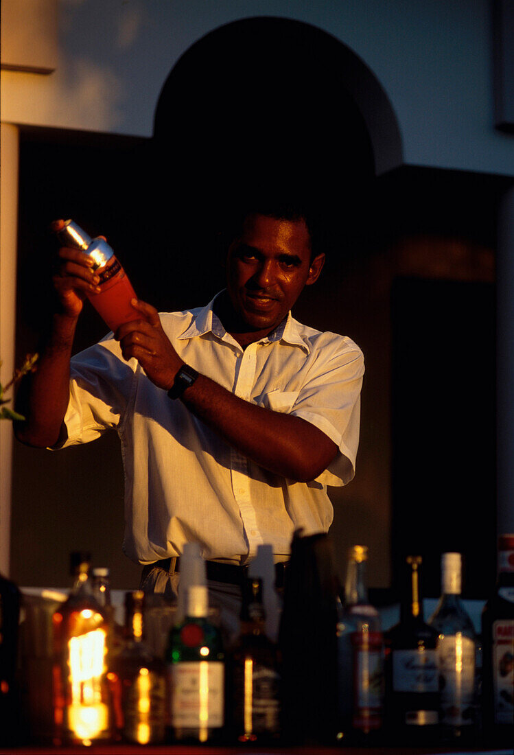 Barkeeper, Bucuti Beach Ressort, Aruba Niederländische Antillen