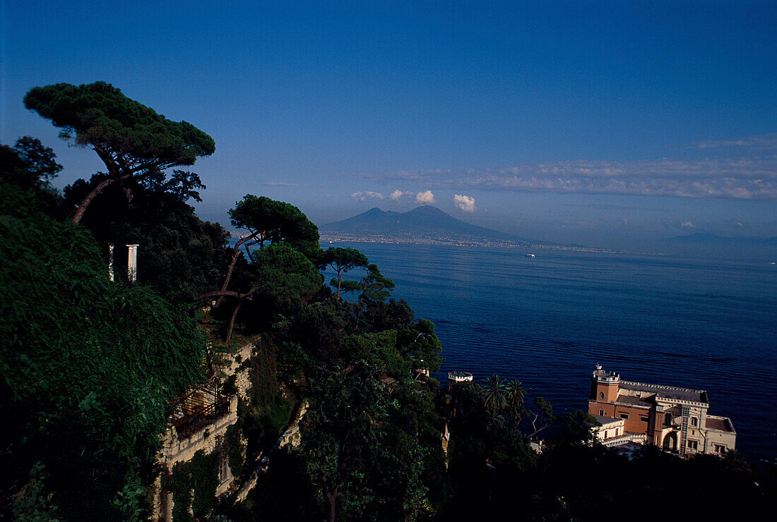 Blick auf Neapel, Kampanien Italien