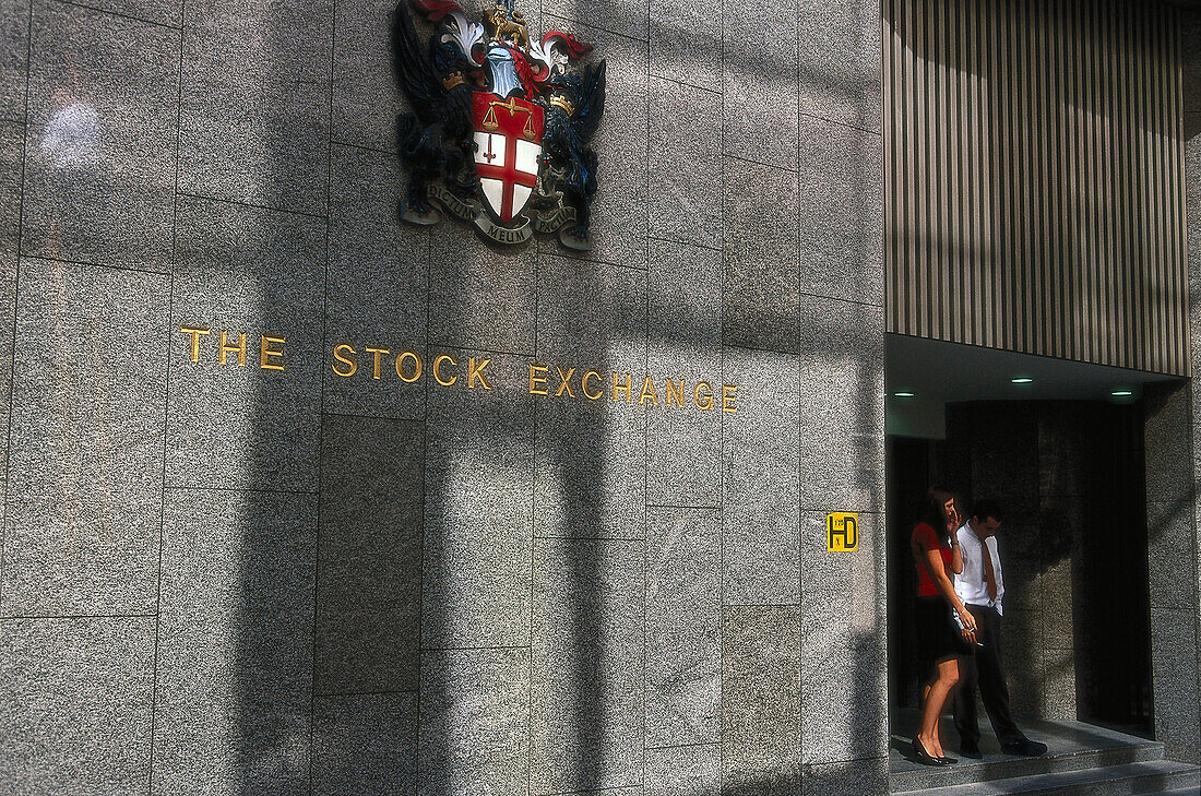 The London Stock Exchange, City, London, England