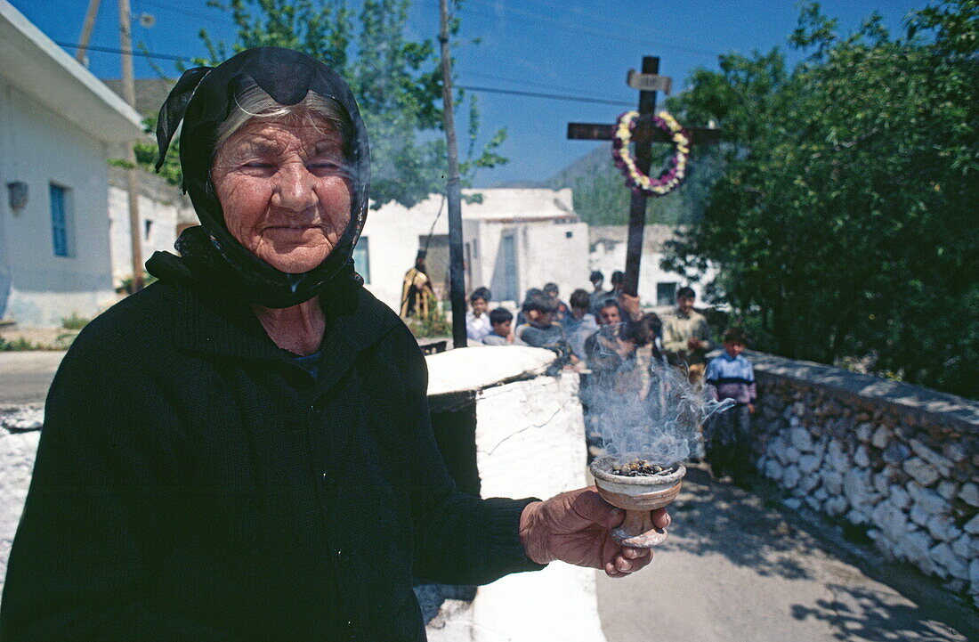 Easter celebration, Vathy, Kalymnos, Dodekanes, Greece