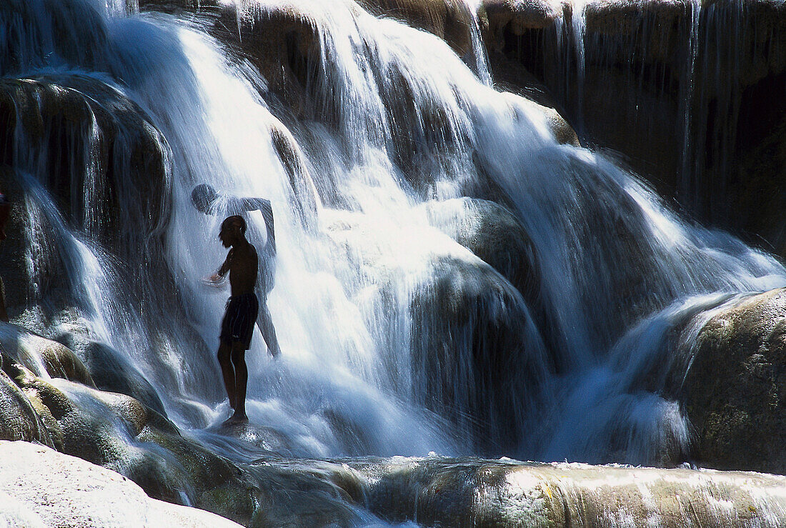 Dunn´s River Falls, Ochos Rios, Distrikt St. Ann Jamaika, Karibik