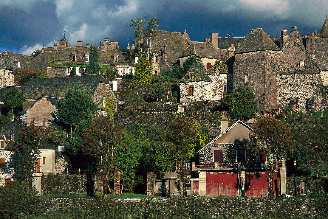 Salers, Auvergne, Frankreich