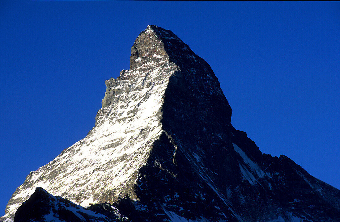 View on Matterhorn summit, Matterhorn 4478m, , Zermatt, Switzerland