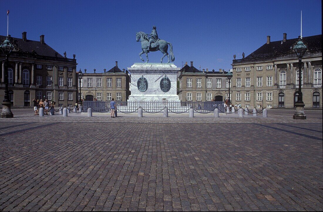 Amalienborg Castle, Copenhagen Denmark