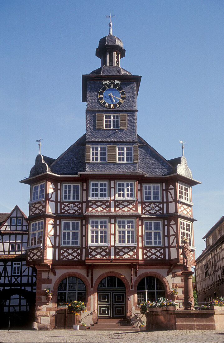 Town Hall, Heppenheim, Odenwald Germany