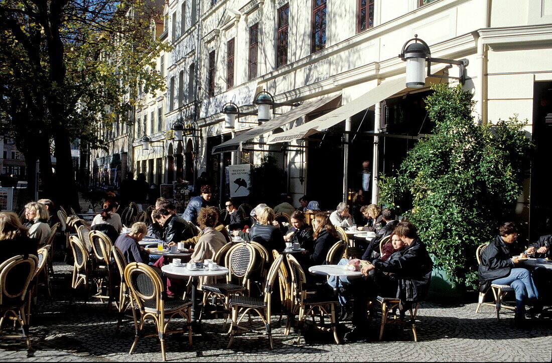Café Frauentor, Weimar, Thüringen, Deutschland, Europa