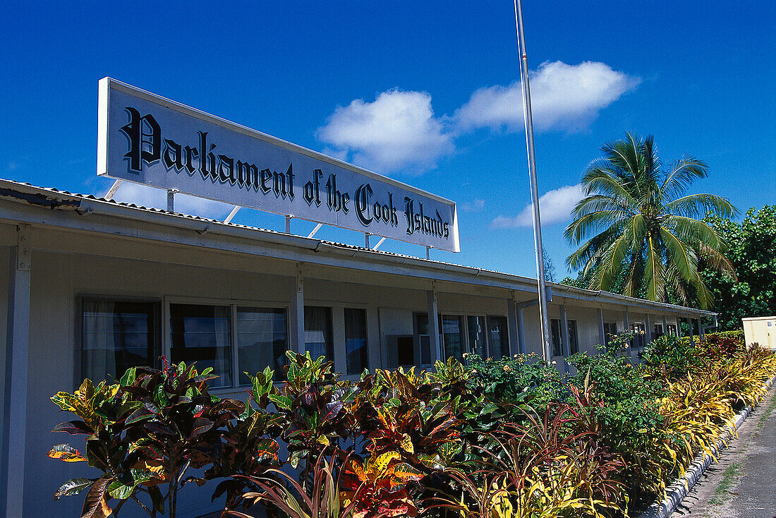 Parlamentsgebaeude, Rarotonga Cook Islands