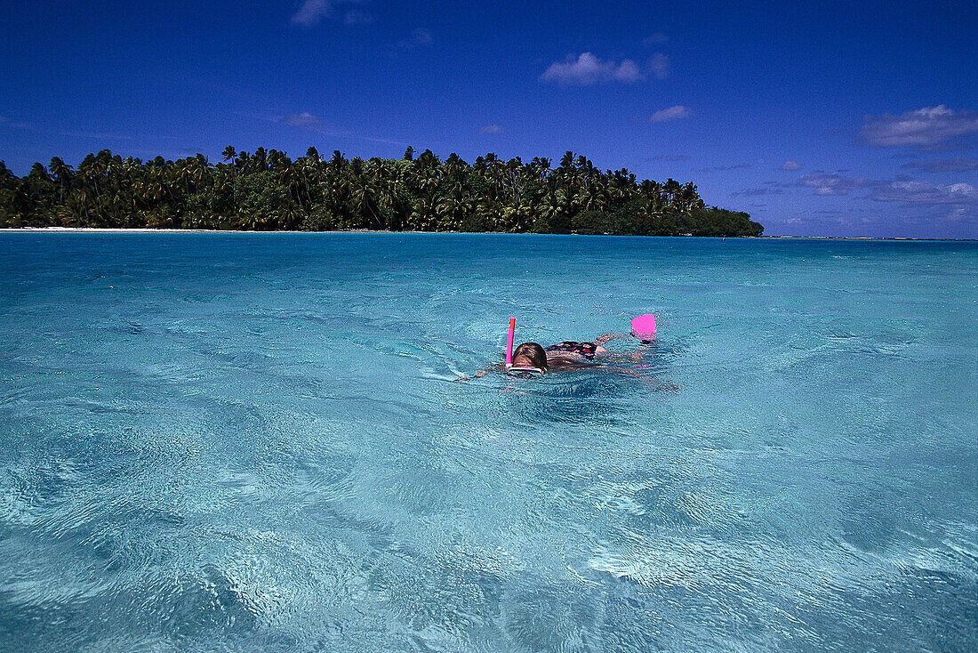 Snorkel, Aitutaki Lagoon Cook Islands